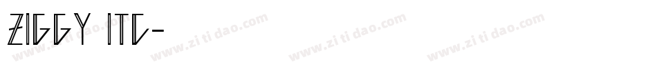 Ziggy ITC字体转换